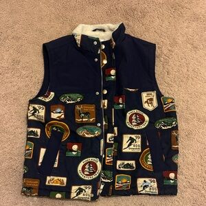BDG Granola Navy Winter Vest